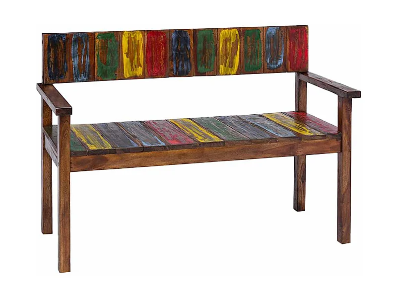 Esszimmerstühle 4 Stk. Altholz Massiv