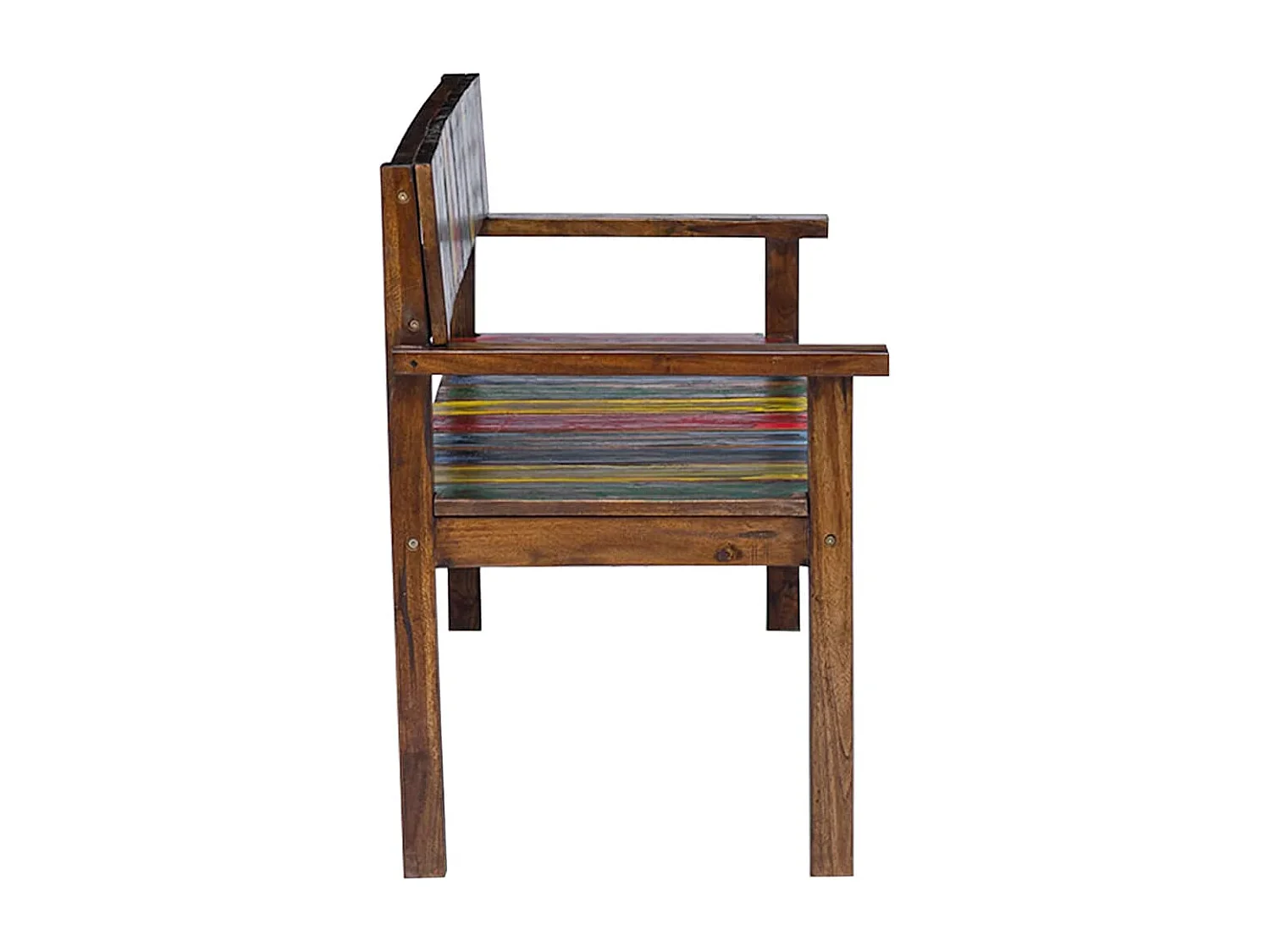 Esszimmerstühle 4 Stk. Altholz Massiv