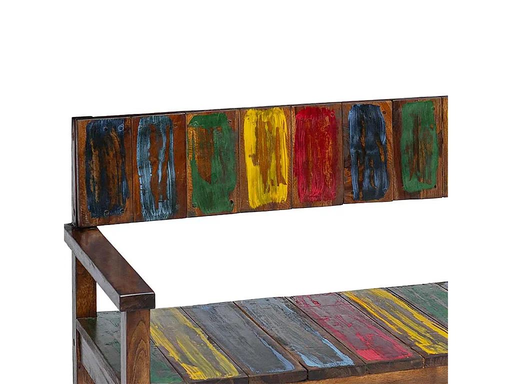 Esszimmerstühle 4 Stk. Altholz Massiv