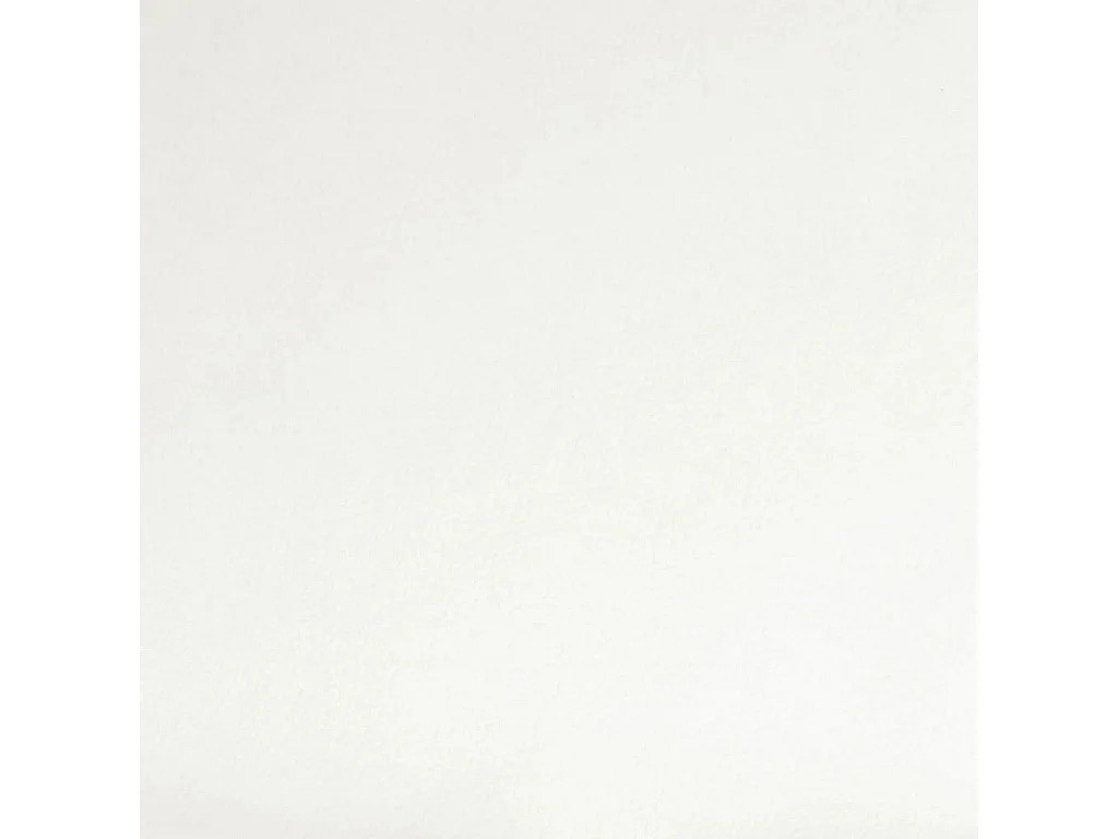 Chaise pivotante de salle à manger Blanc Similicuir