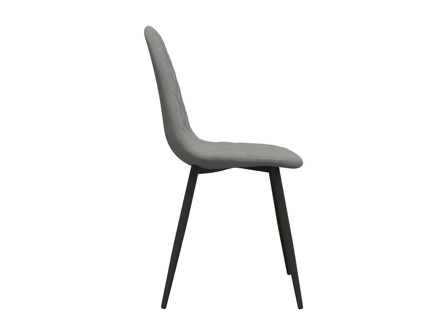 Cadeiras de jantar 2 pcs veludo cinzento-claro