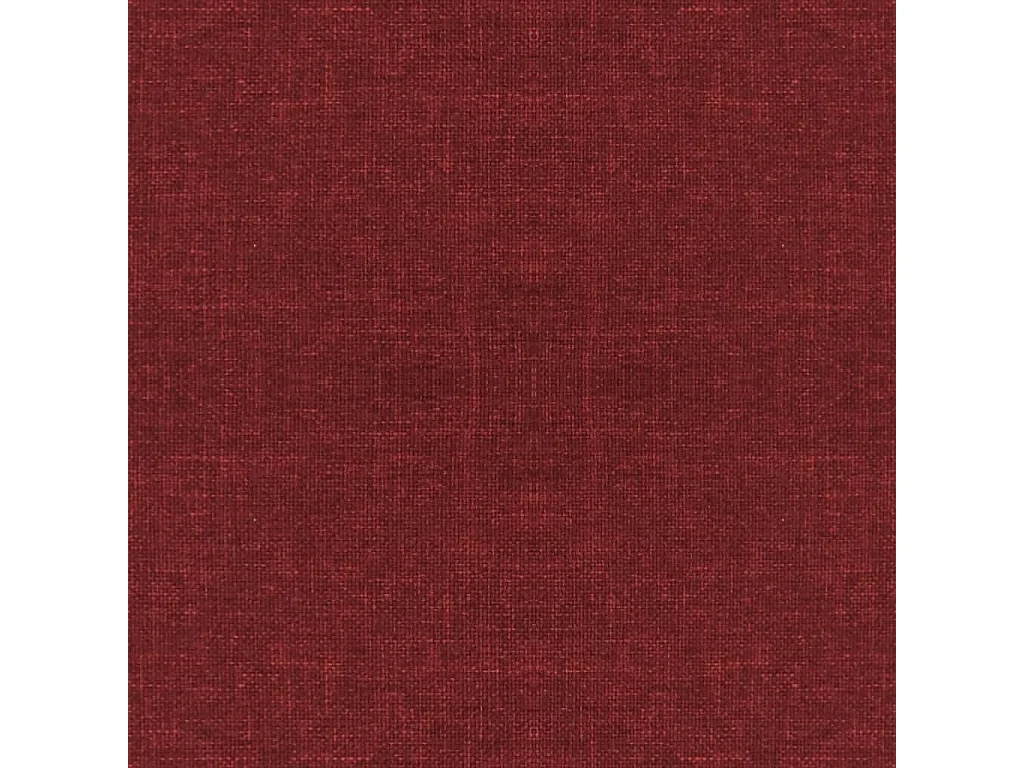 Chaises pivotantes à manger lot de 2 Rouge bordeaux Tissu