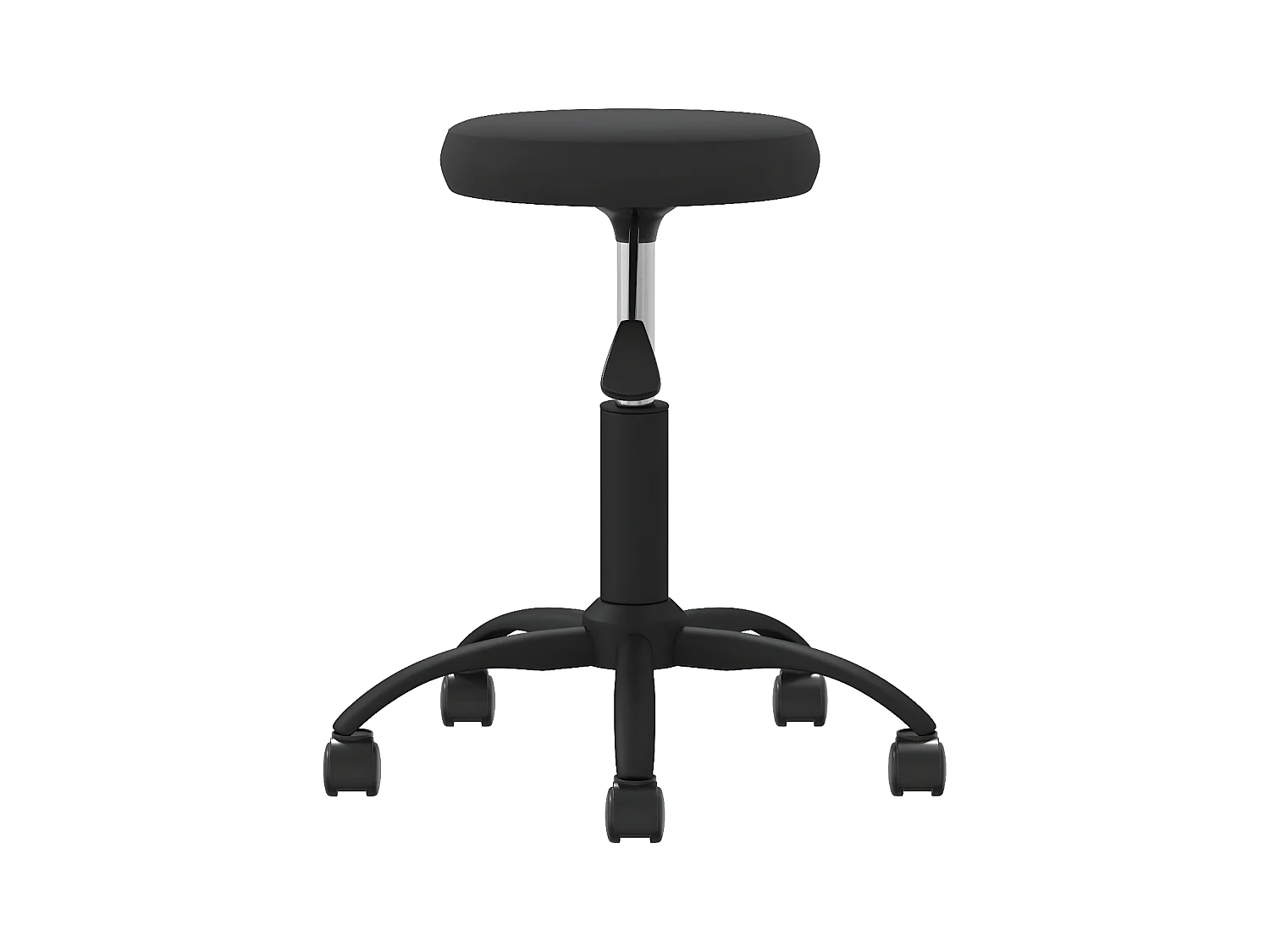 Chaise de salle à manger Noir Velours