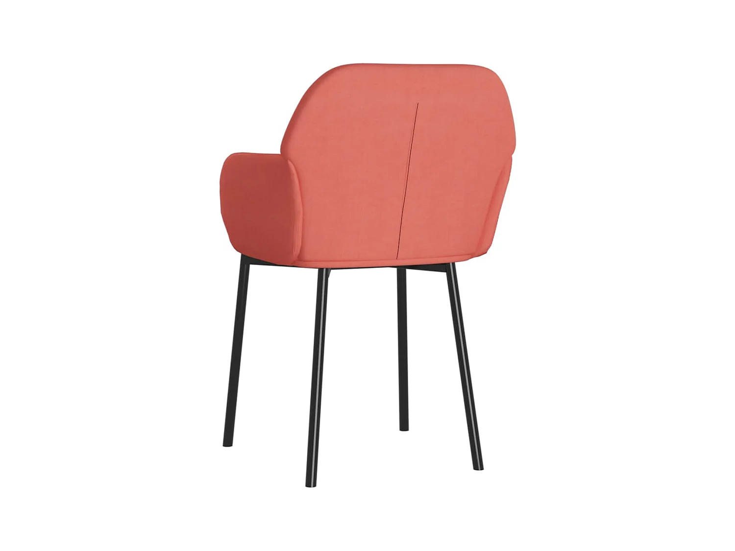 Esszimmerstühle 2 Stk. Rosa Samt
