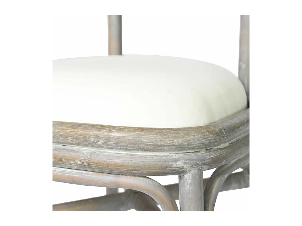 Cadeiras de jantar 2 pcs linho cinzento