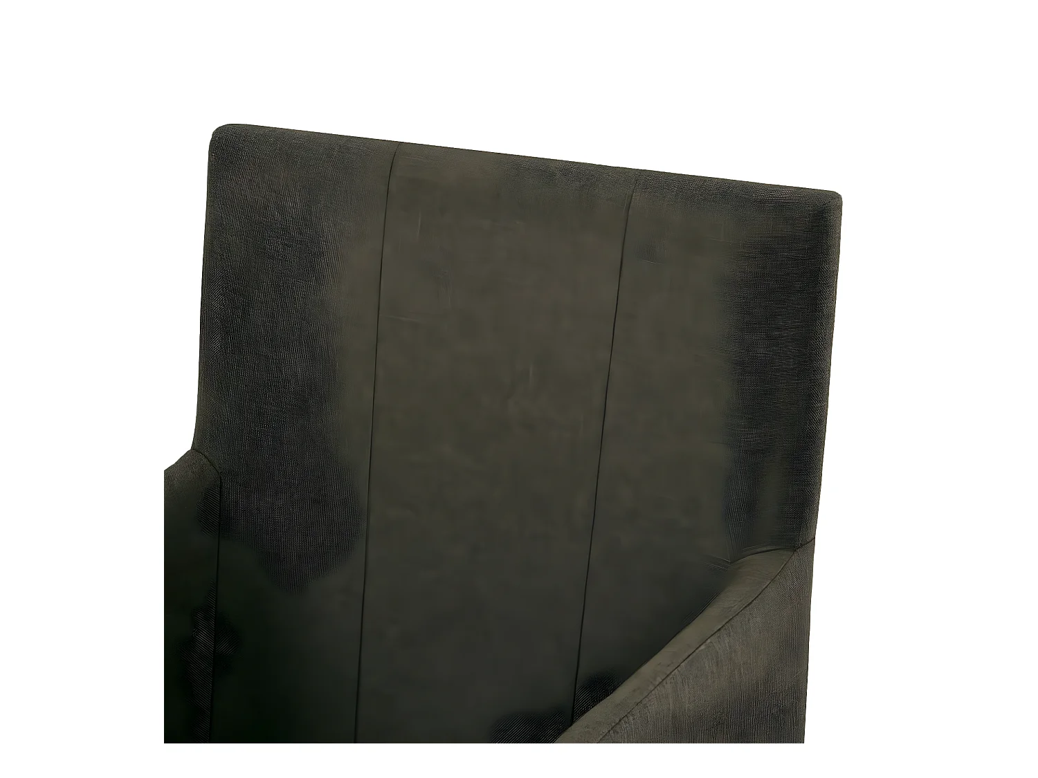 Sillas de comedor con reposabrazos 2 unidades tela marrón