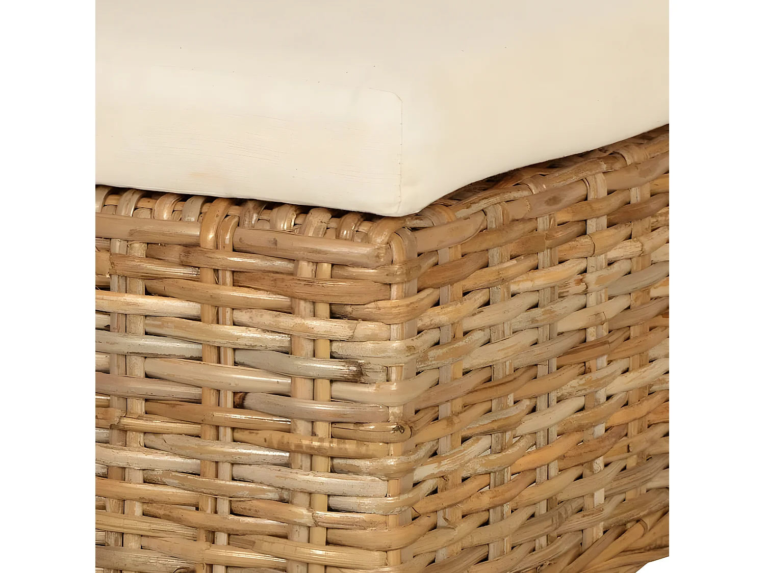 Esszimmerstühle 6 Stk. Kubu-Rattan Mangoholz