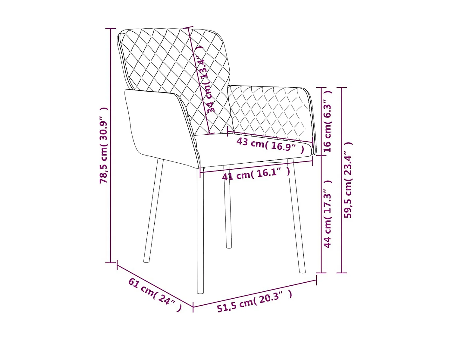Esszimmerstühle 2 Stk. Weinrot Samt