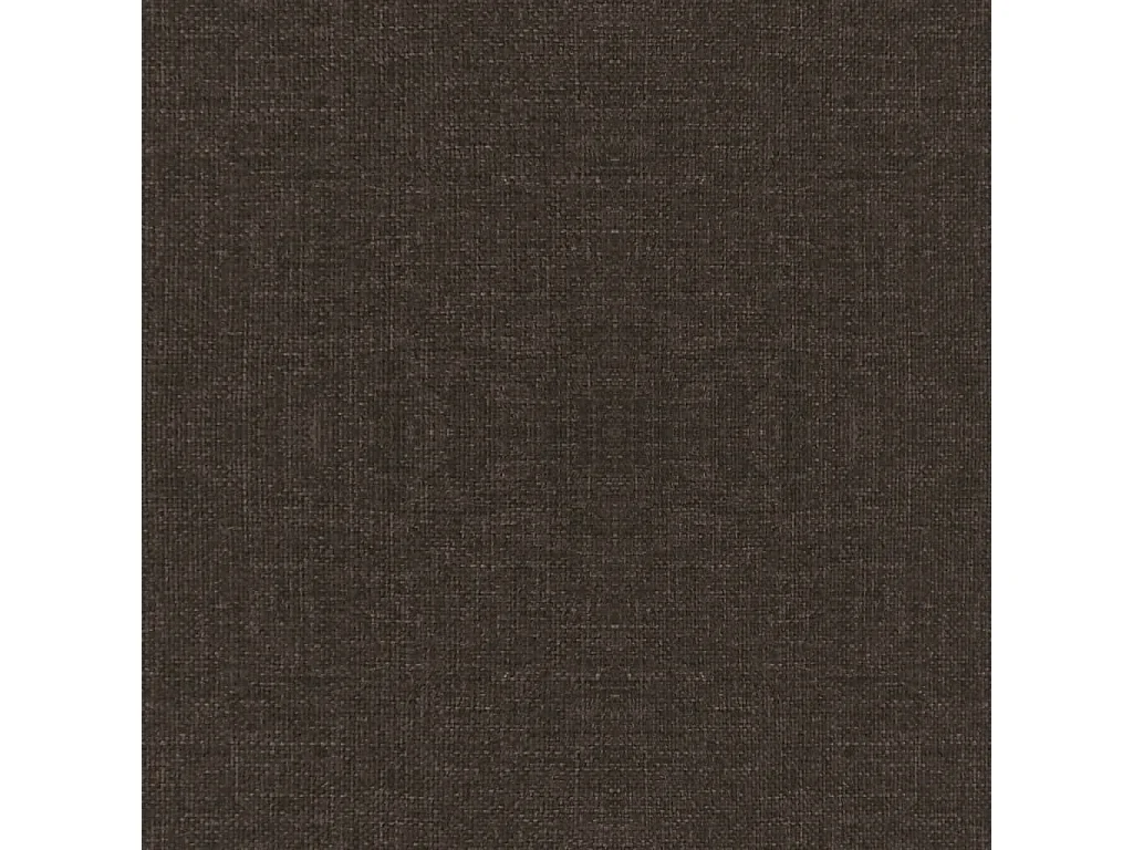 Chaises pivotantes à manger lot de 4 marron foncé tissu