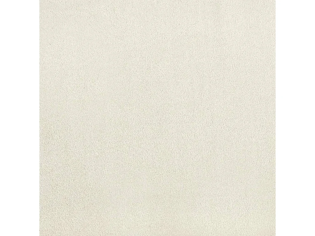 Sedie da Pranzo 4 pz Bianco Crema in Velluto