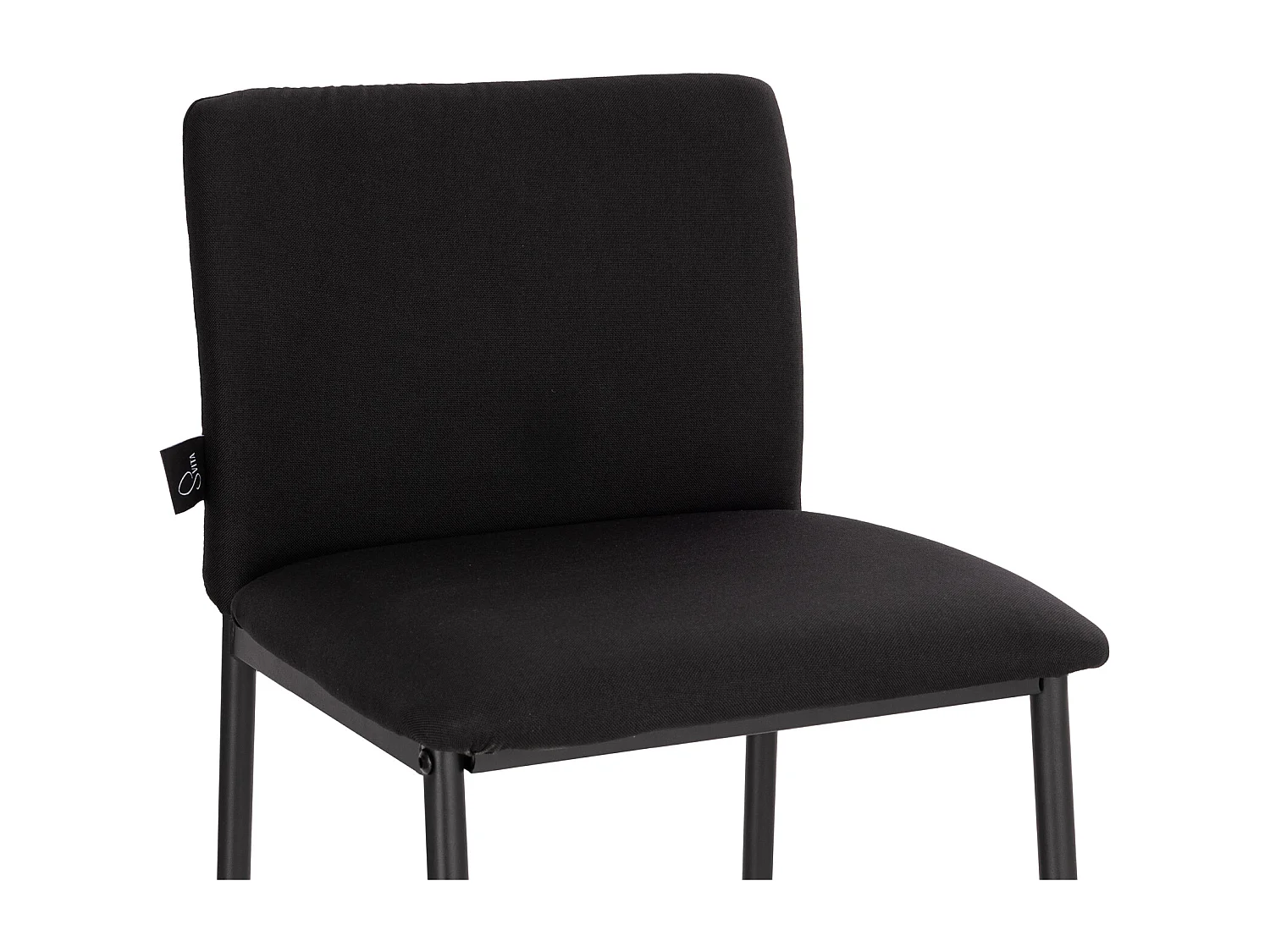 Lot de 2 tabourets de bar avec dossier et repose-pieds