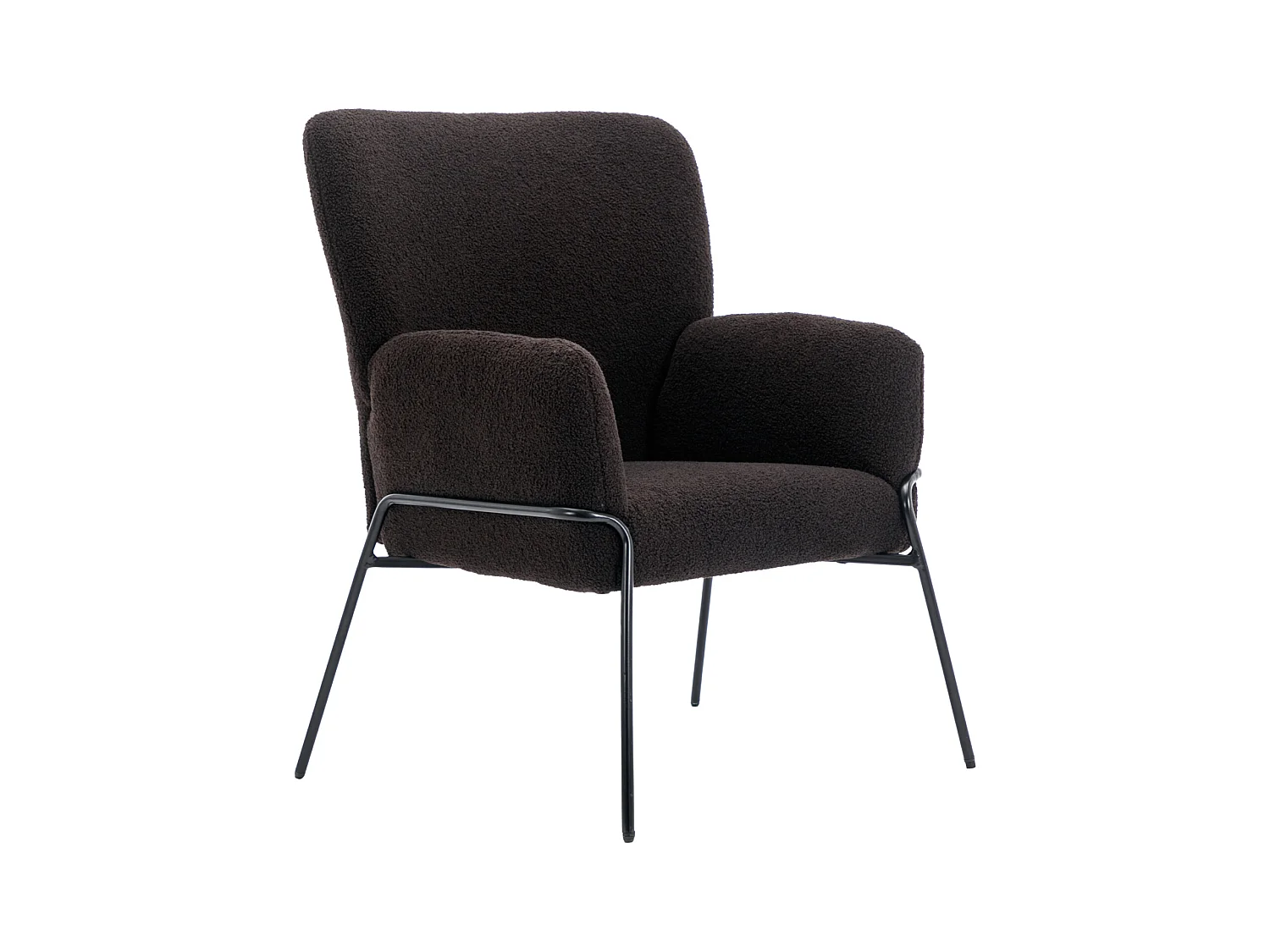 Chaise longue moderne avec accoudoirs