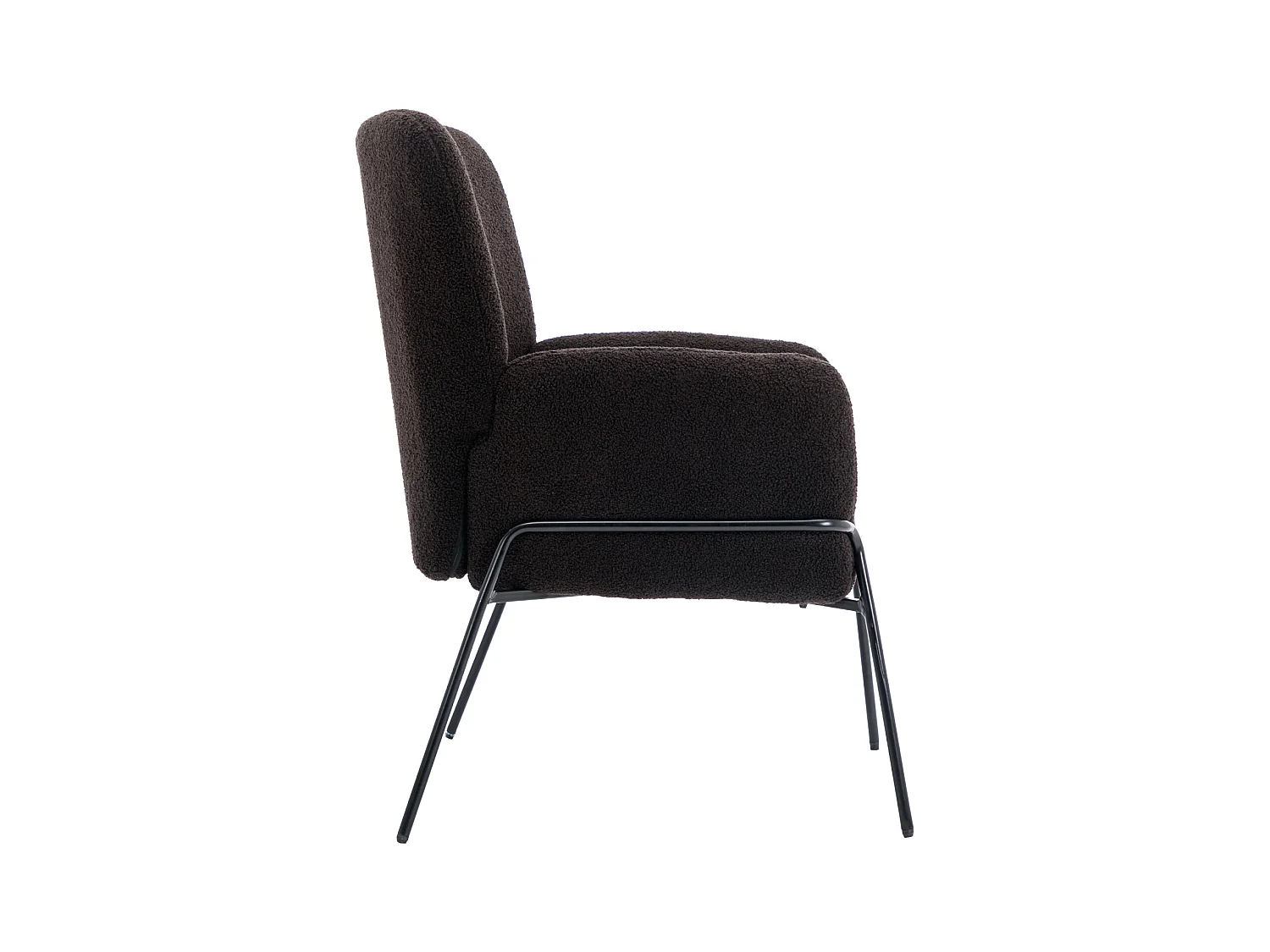 LOUNGESESSEL FREIA Teddy Schwarz