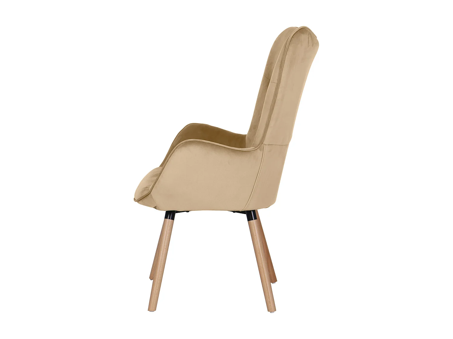 OHRENSESSEL CLEO Stoffbezug Beige