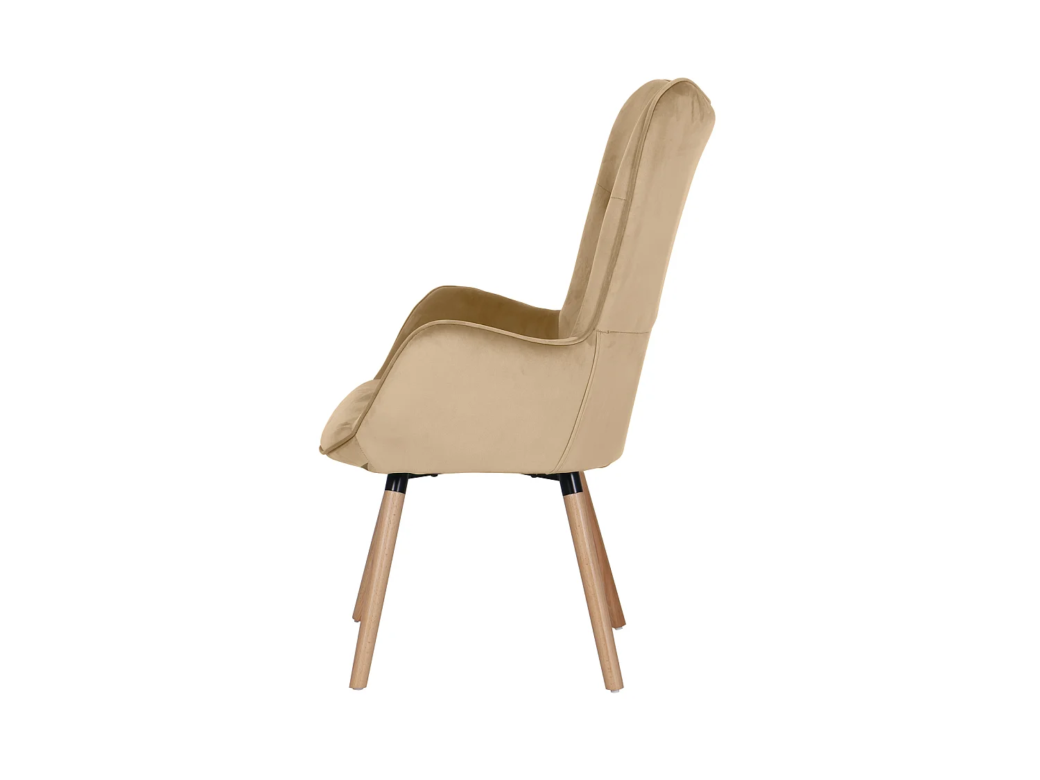 OHRENSESSEL CLEO Stoffbezug Beige