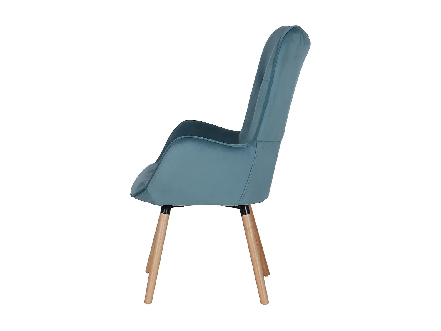 OHRENSESSEL CLEO Samt Petrol