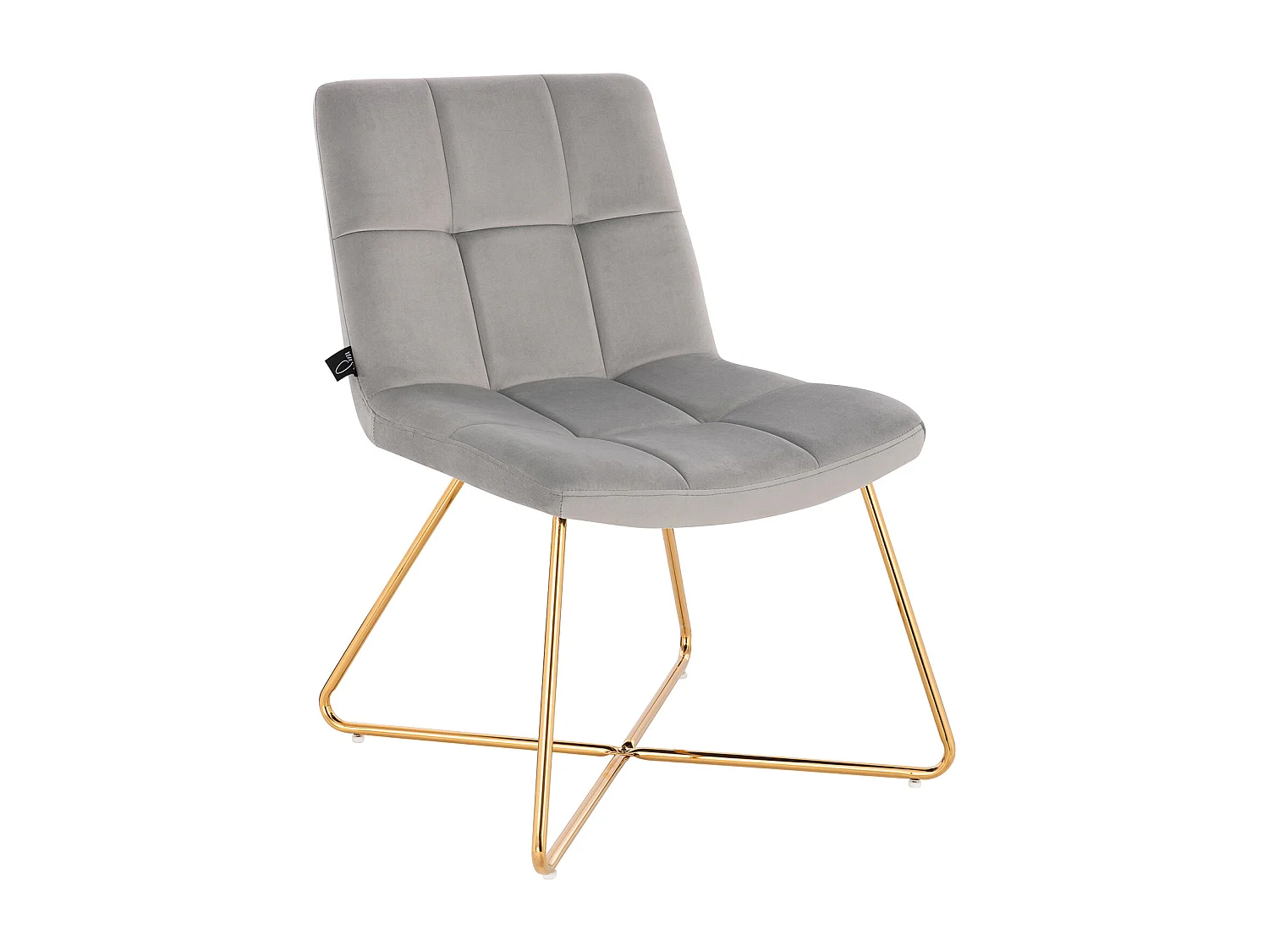 Fauteuil lounge rembourré sans accoudoirs