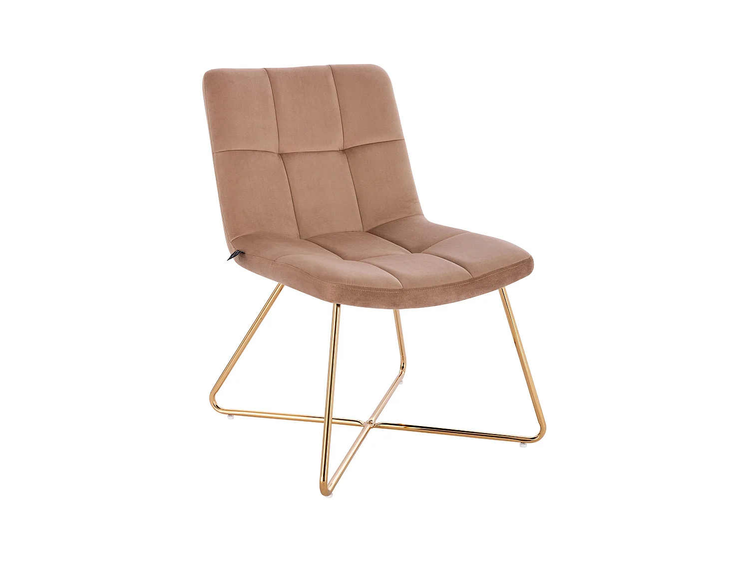Fauteuil lounge rembourré sans accoudoirs