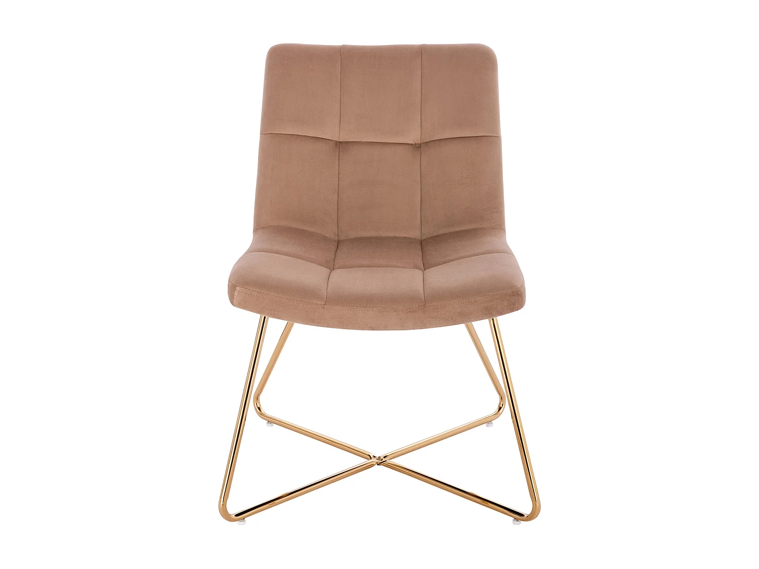 LOUNGESESSEL LYNN Samt Taupe