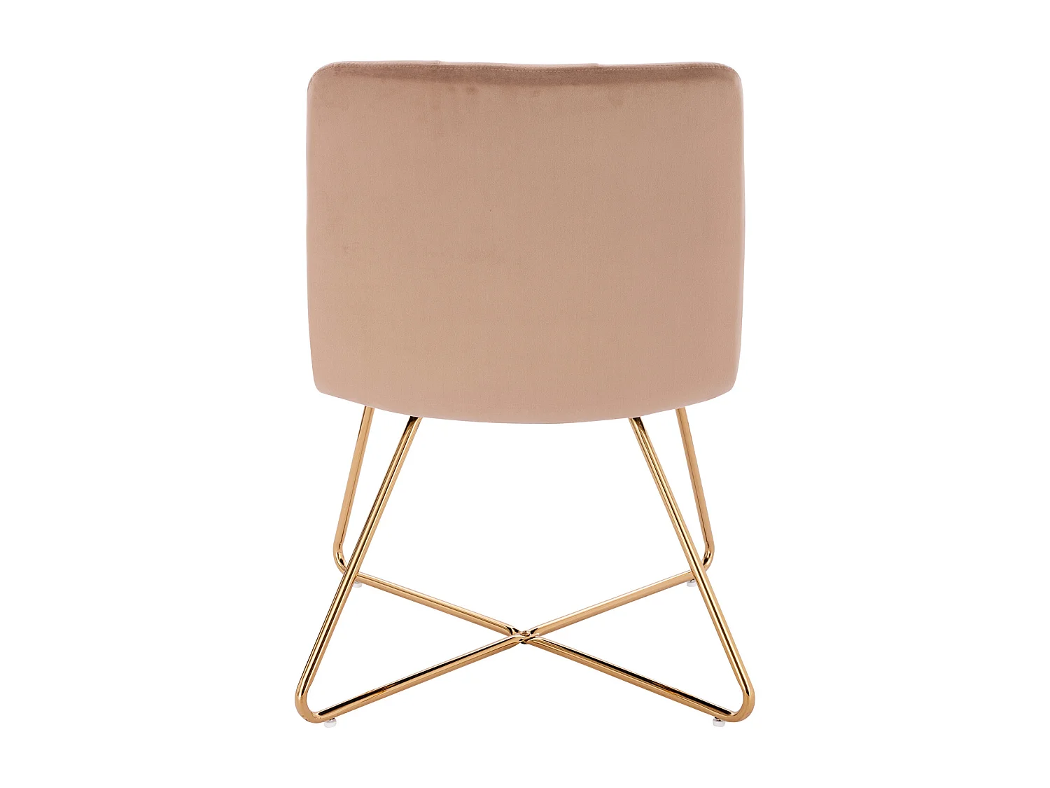 LOUNGESESSEL LYNN Samt Taupe