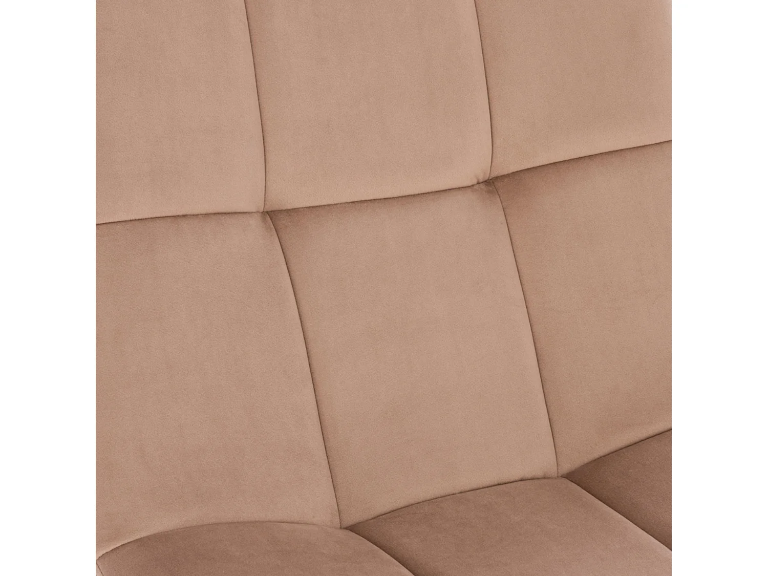 LOUNGESESSEL LYNN Samt Taupe