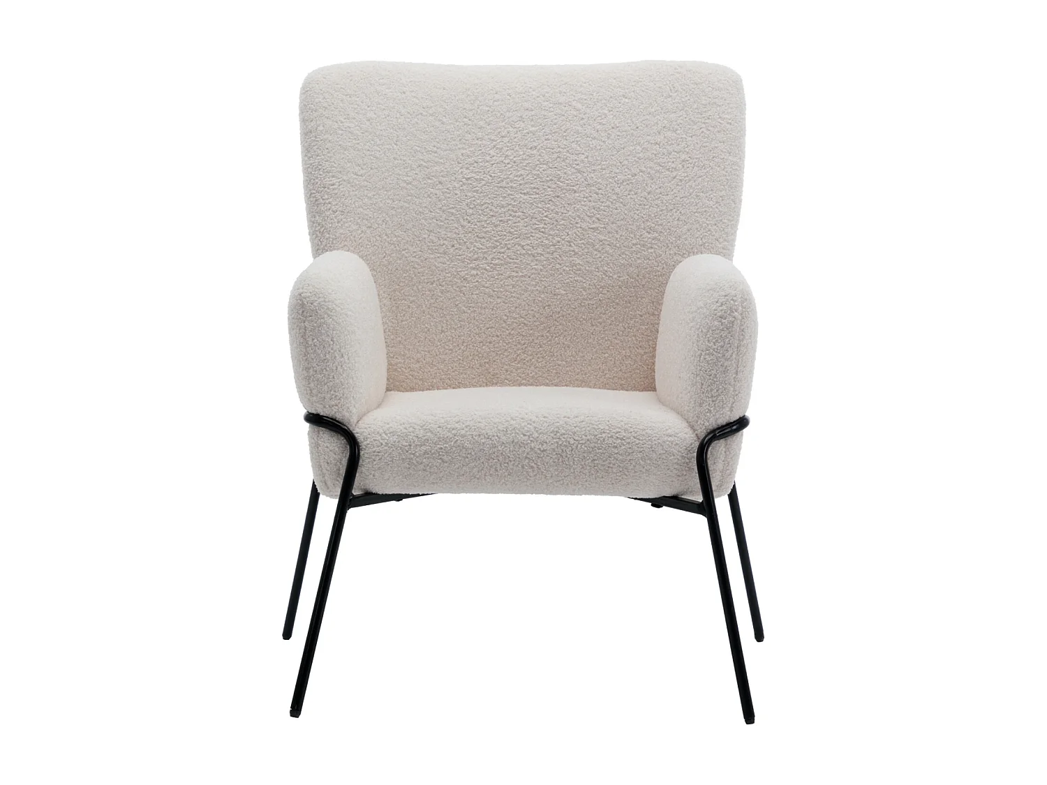 Chaise longue moderne avec accoudoirs