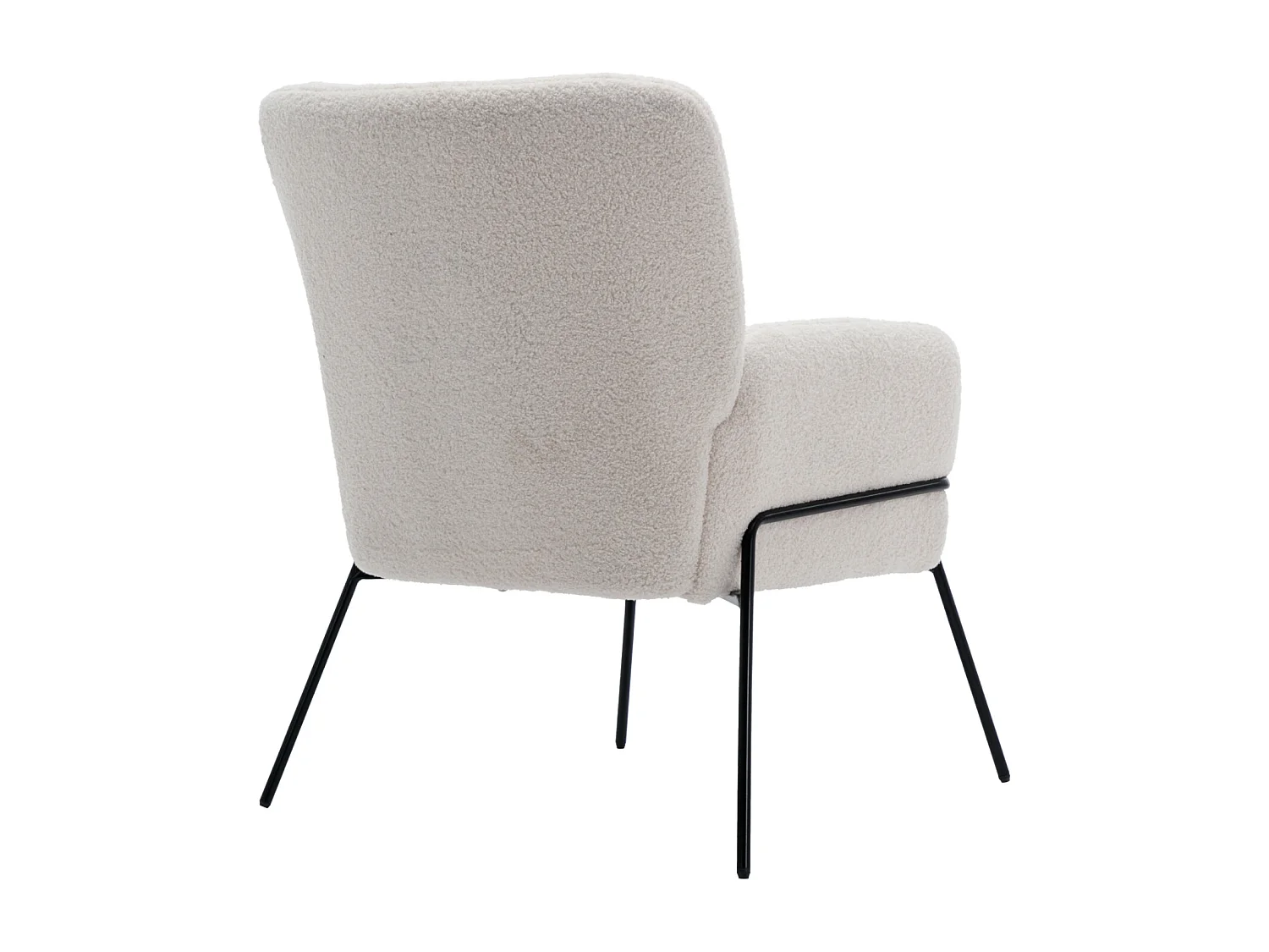 Chaise longue moderne avec accoudoirs