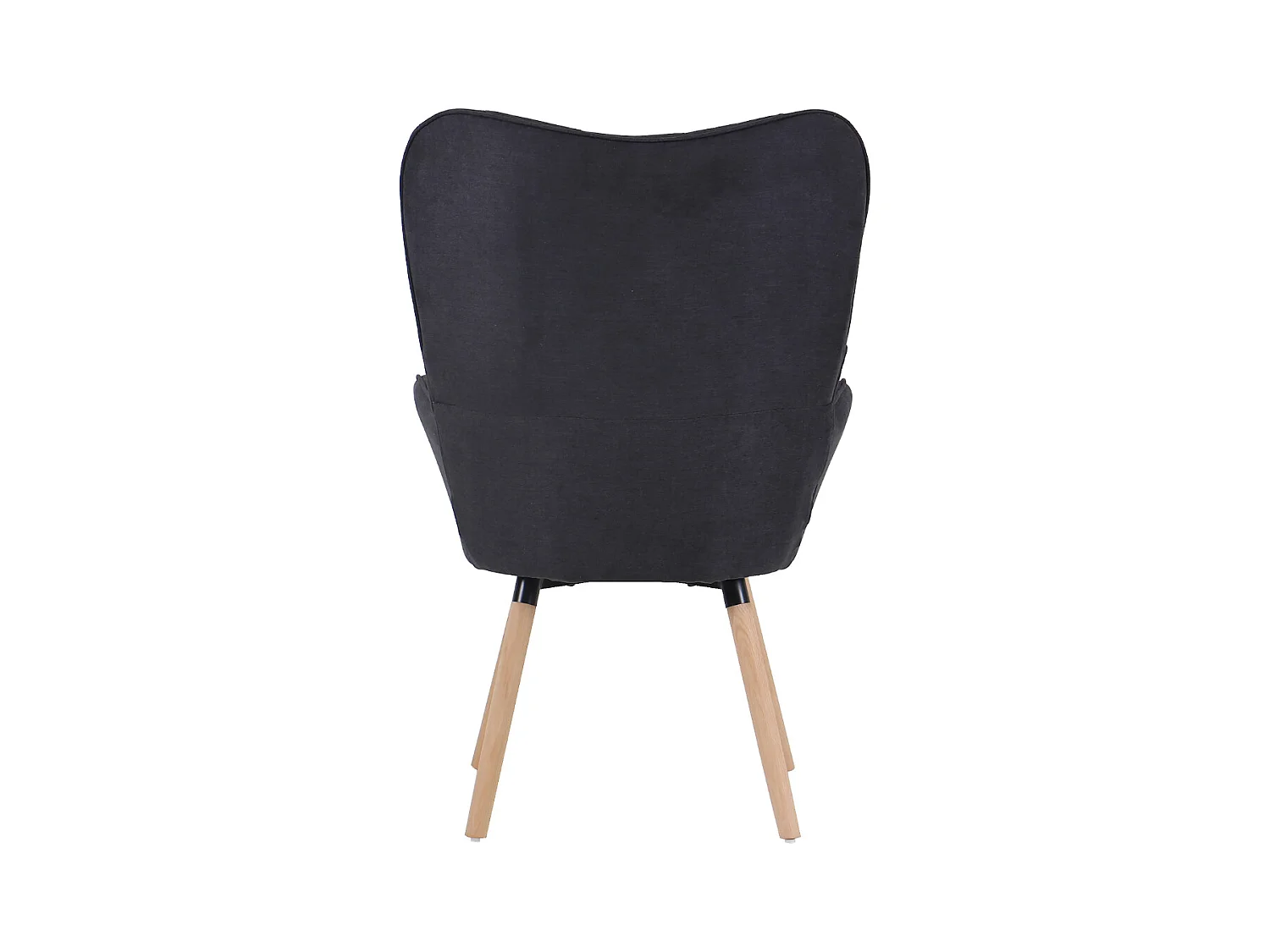 OHRENSESSEL CLEO Stoffbezug Dunkelgrau