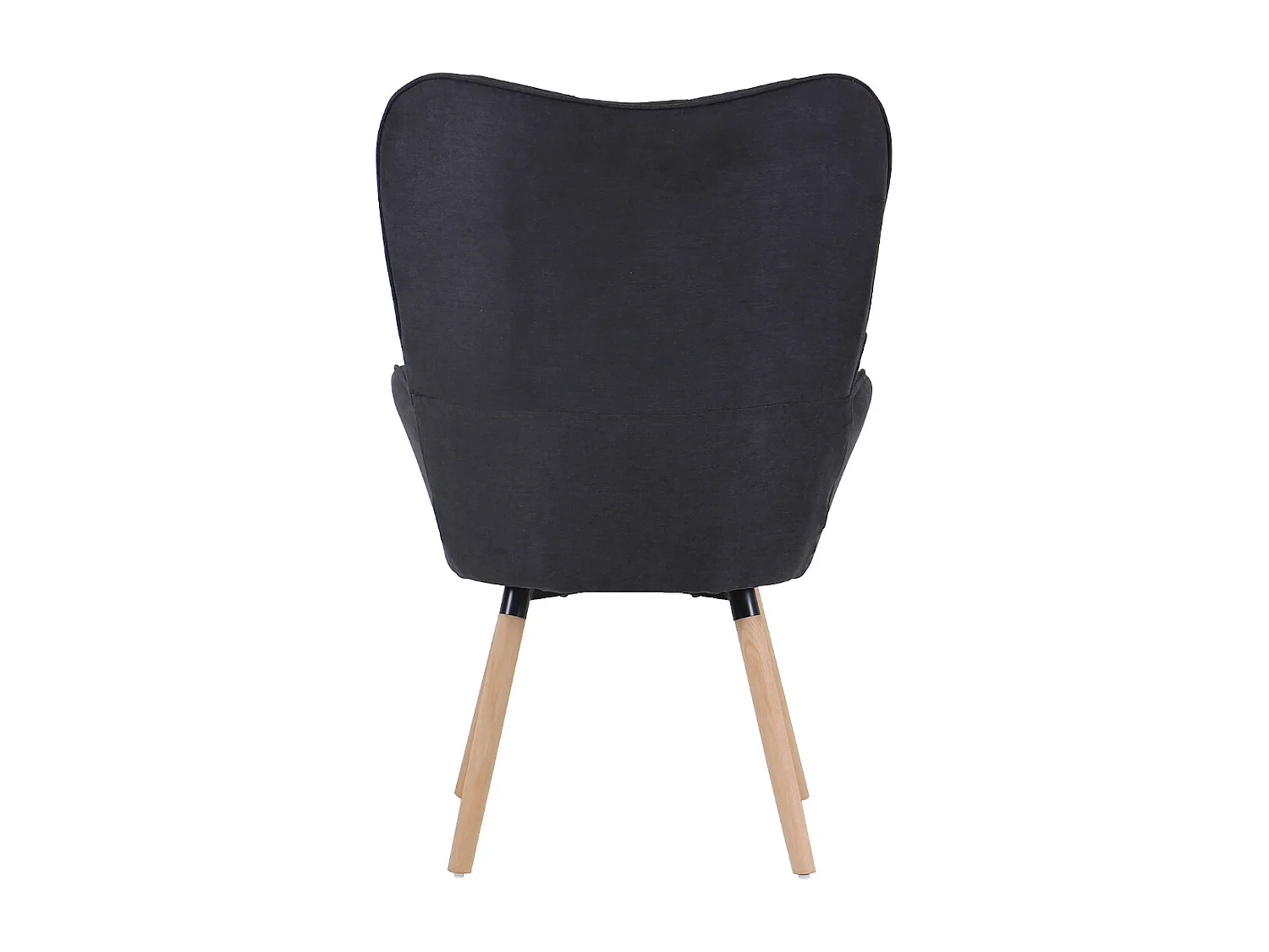 OHRENSESSEL CLEO Stoffbezug Dunkelgrau