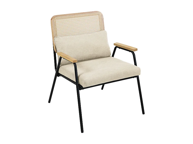 Fauteuil lounge en rotin