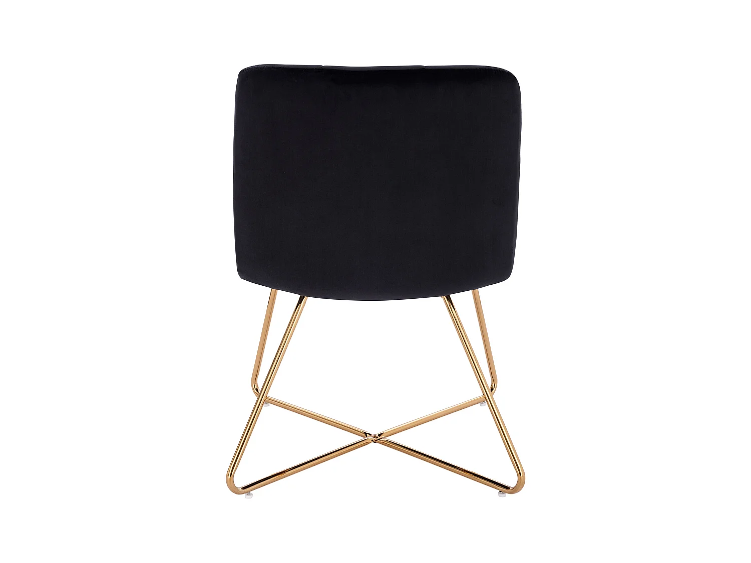 LOUNGESESSEL LYNN Samt Schwarz