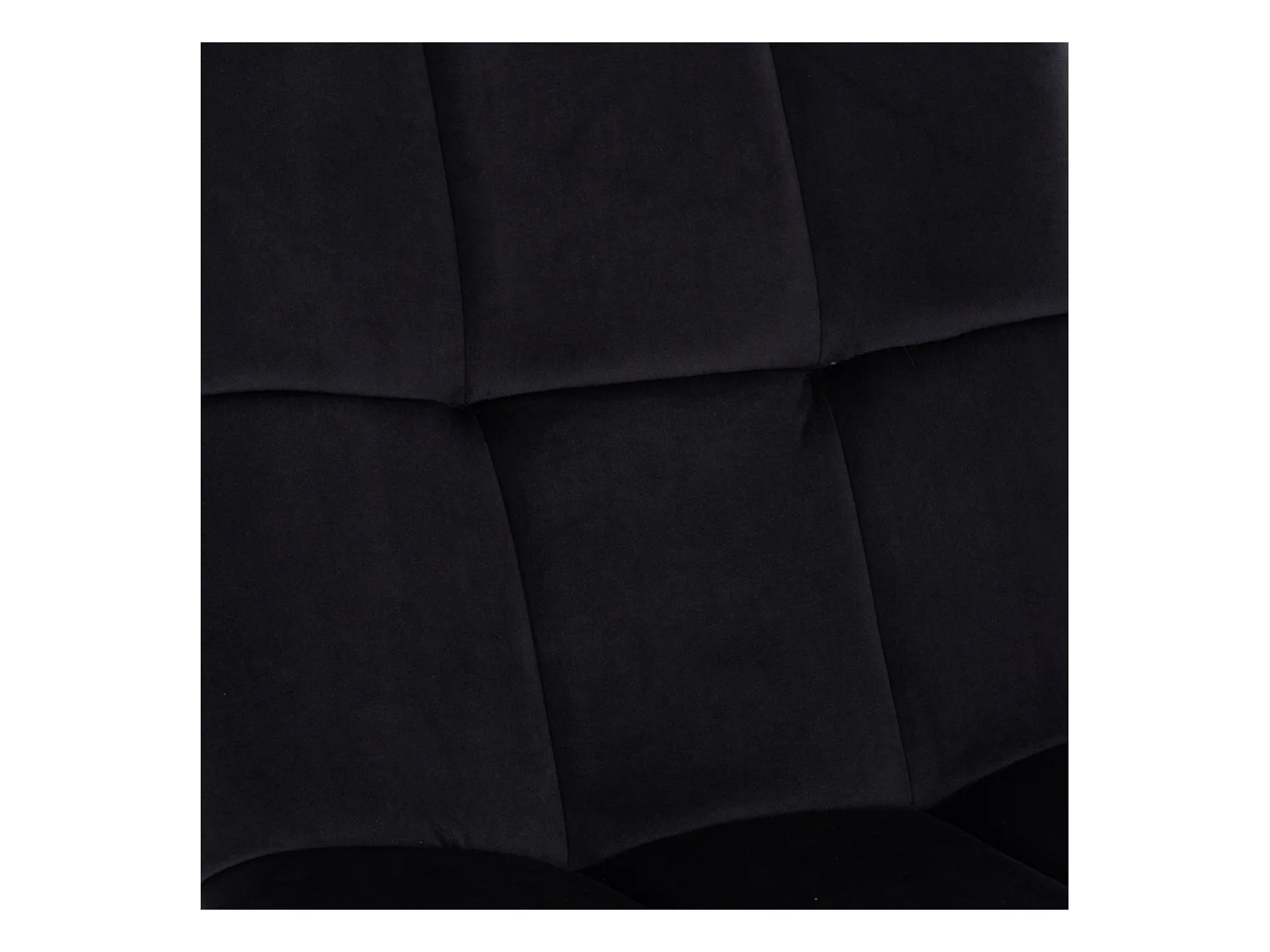 LOUNGESESSEL LYNN Samt Schwarz