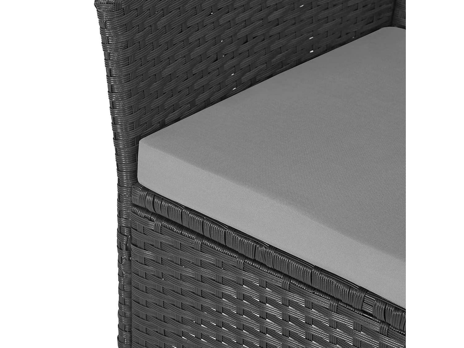 Banc de jardin en rotin