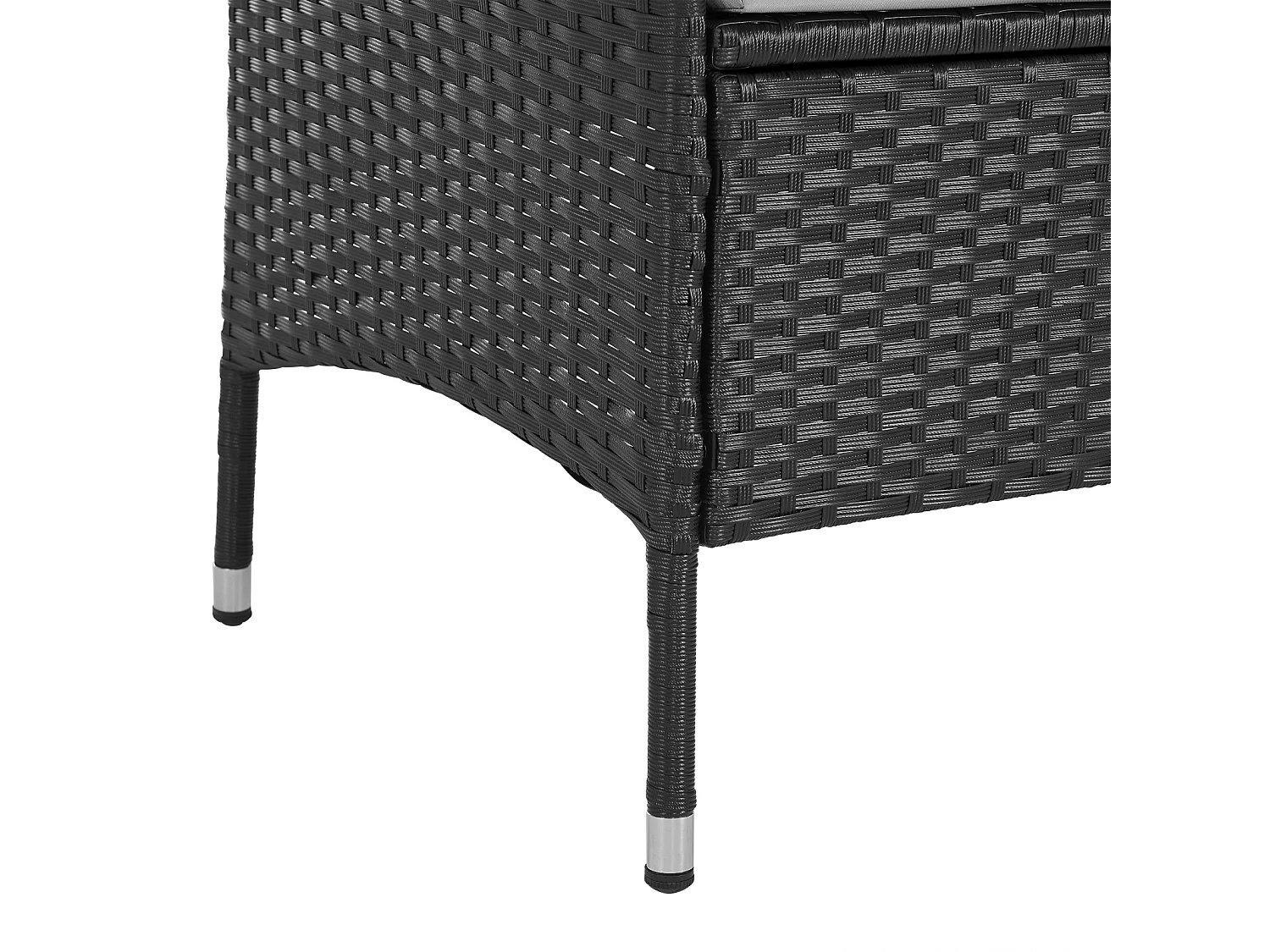 Banc de jardin en rotin