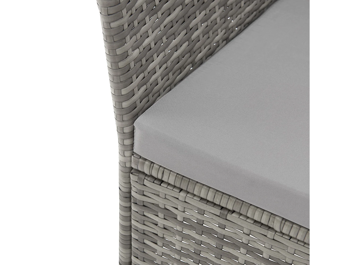 Banc de jardin en rotin