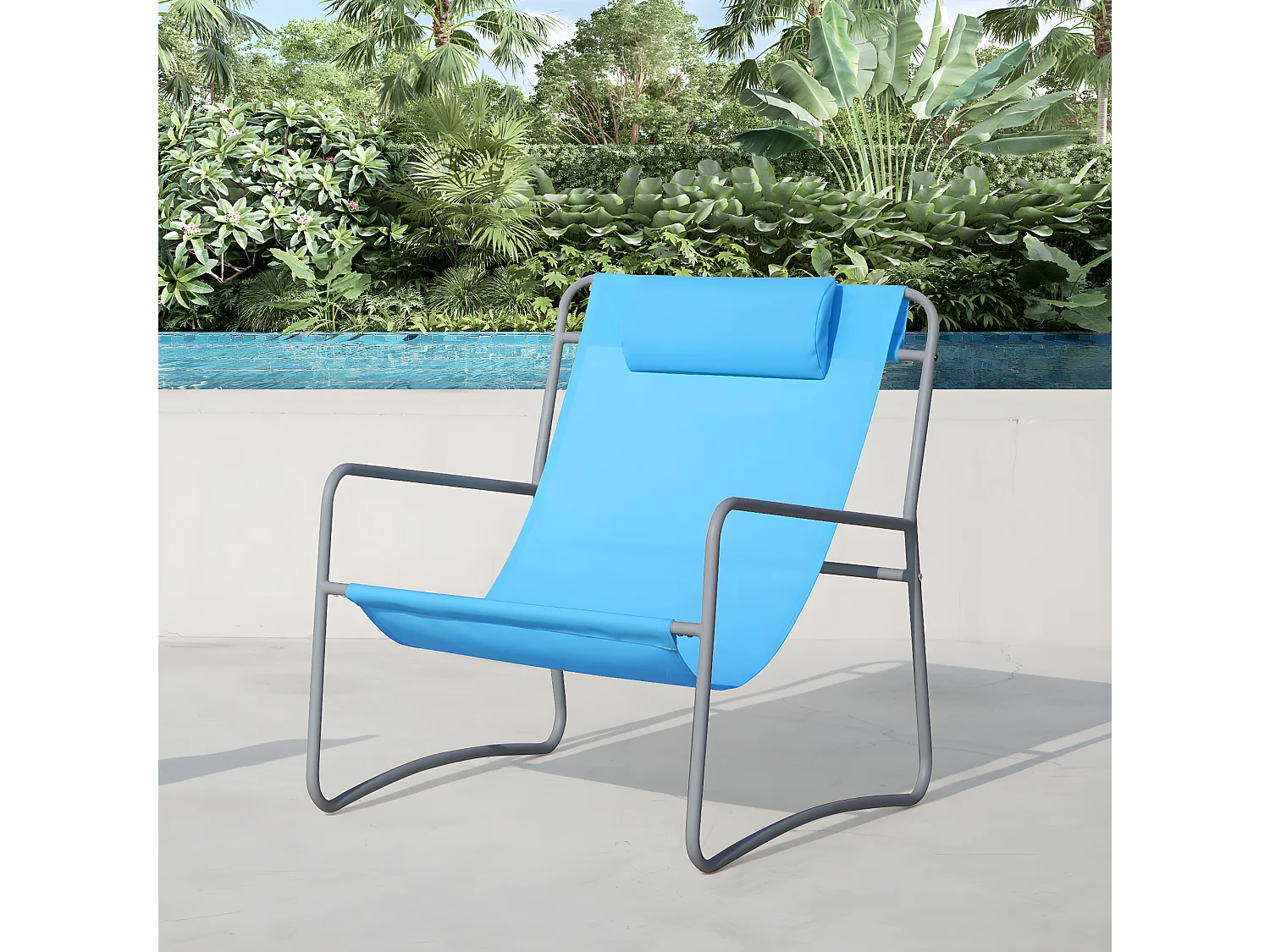 Set de 2 Fauteuils de Relaxation Outdoor