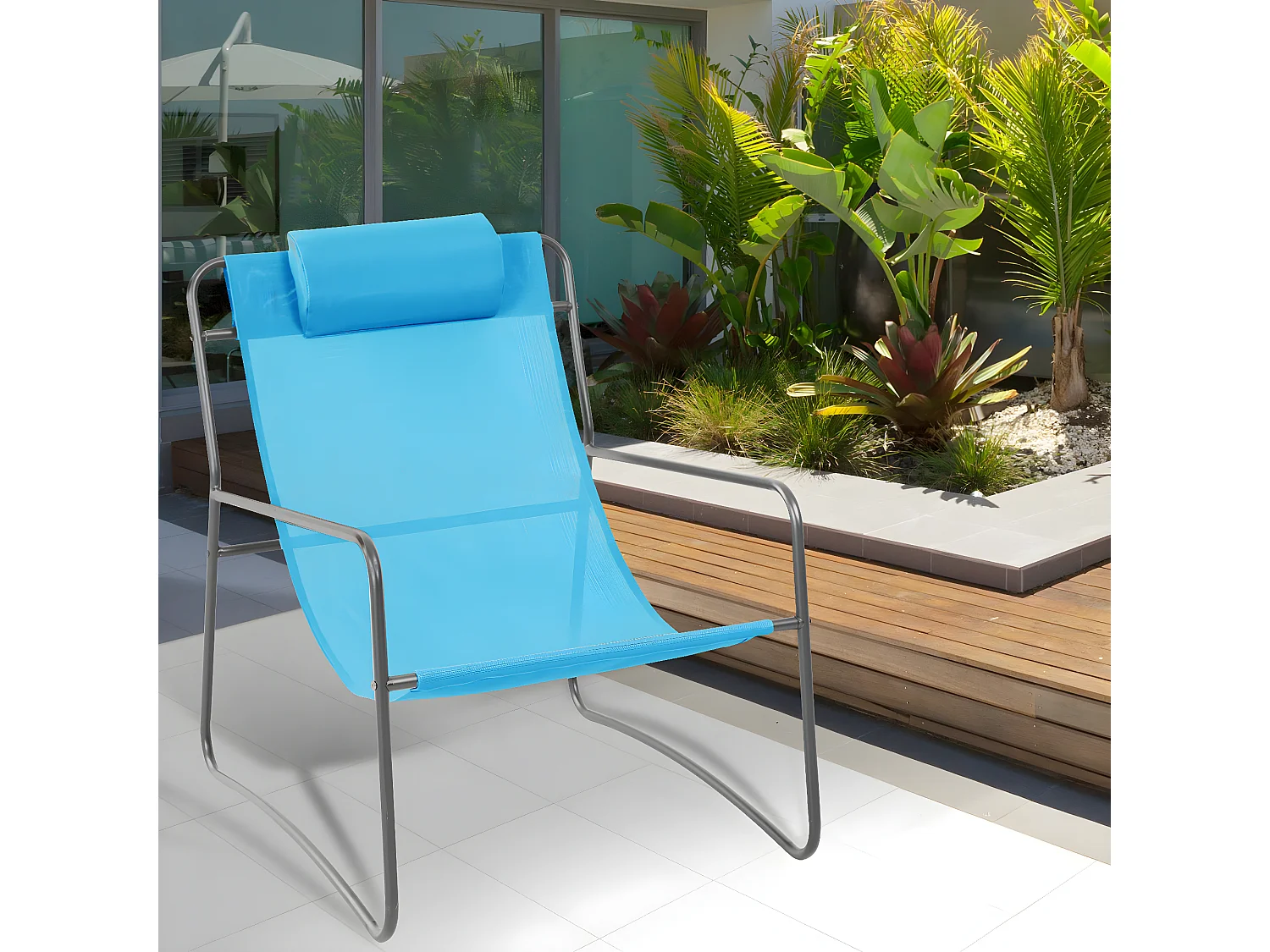 Set de 2 Fauteuils de Relaxation Outdoor