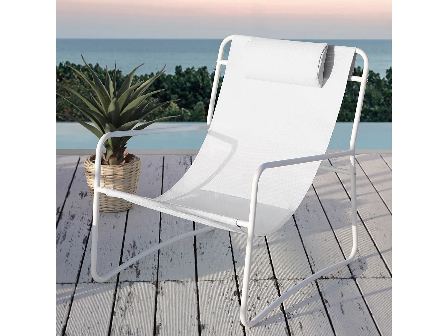 Set de 2 Fauteuils de Relaxation Outdoor