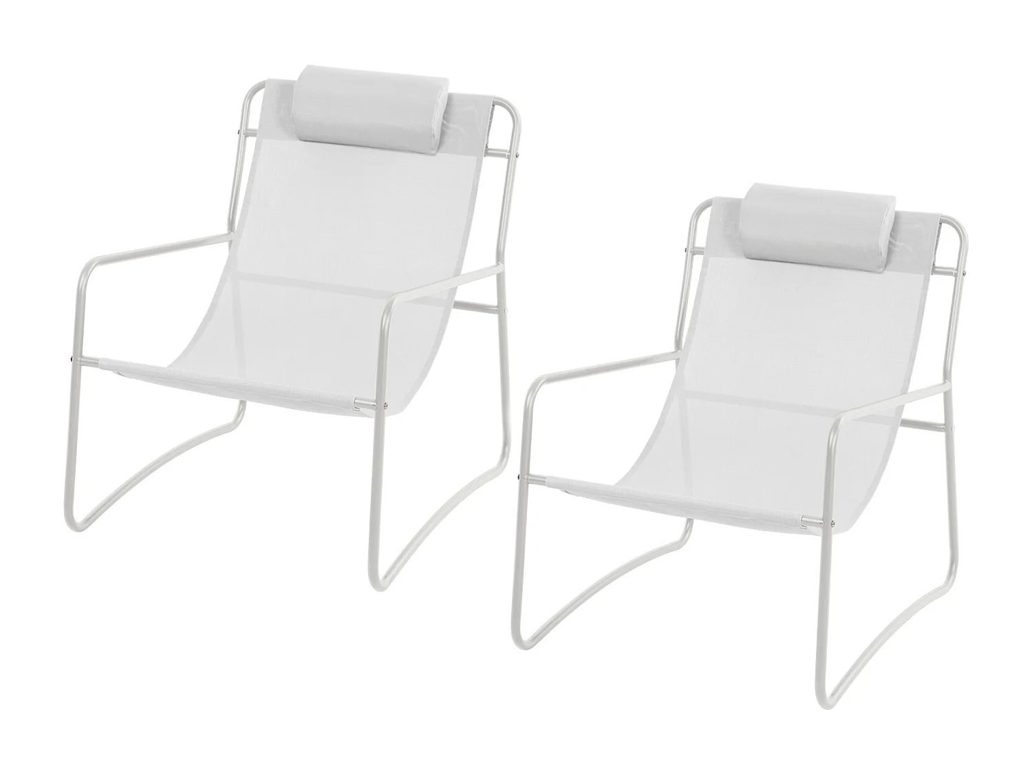 Set de 2 Fauteuils de Relaxation Outdoor