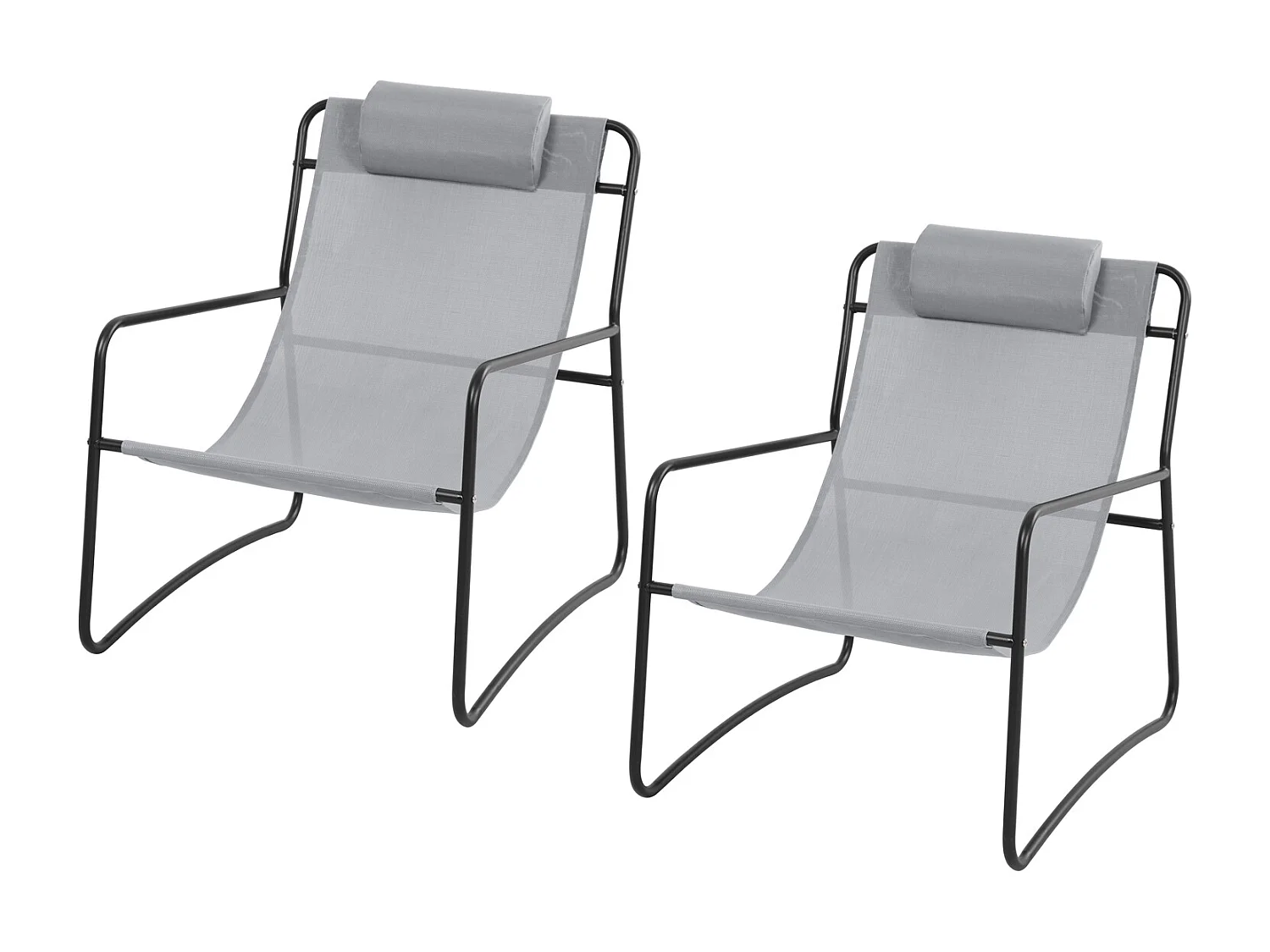 Set de 2 Fauteuils de Relaxation Outdoor