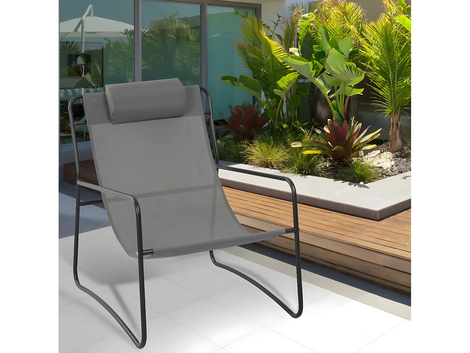 Set de 2 Fauteuils de Relaxation Outdoor