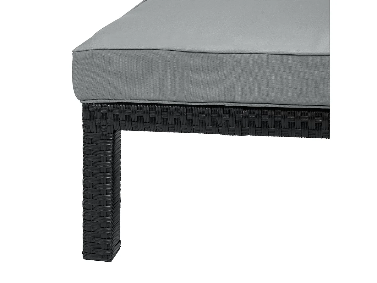 Set de 2 chaises longues de jardin