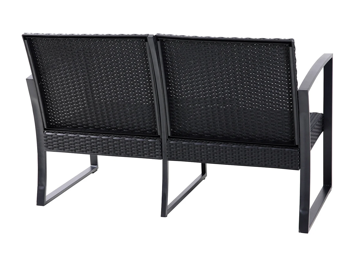 Ensemble de meubles de jardin en poly rotin
