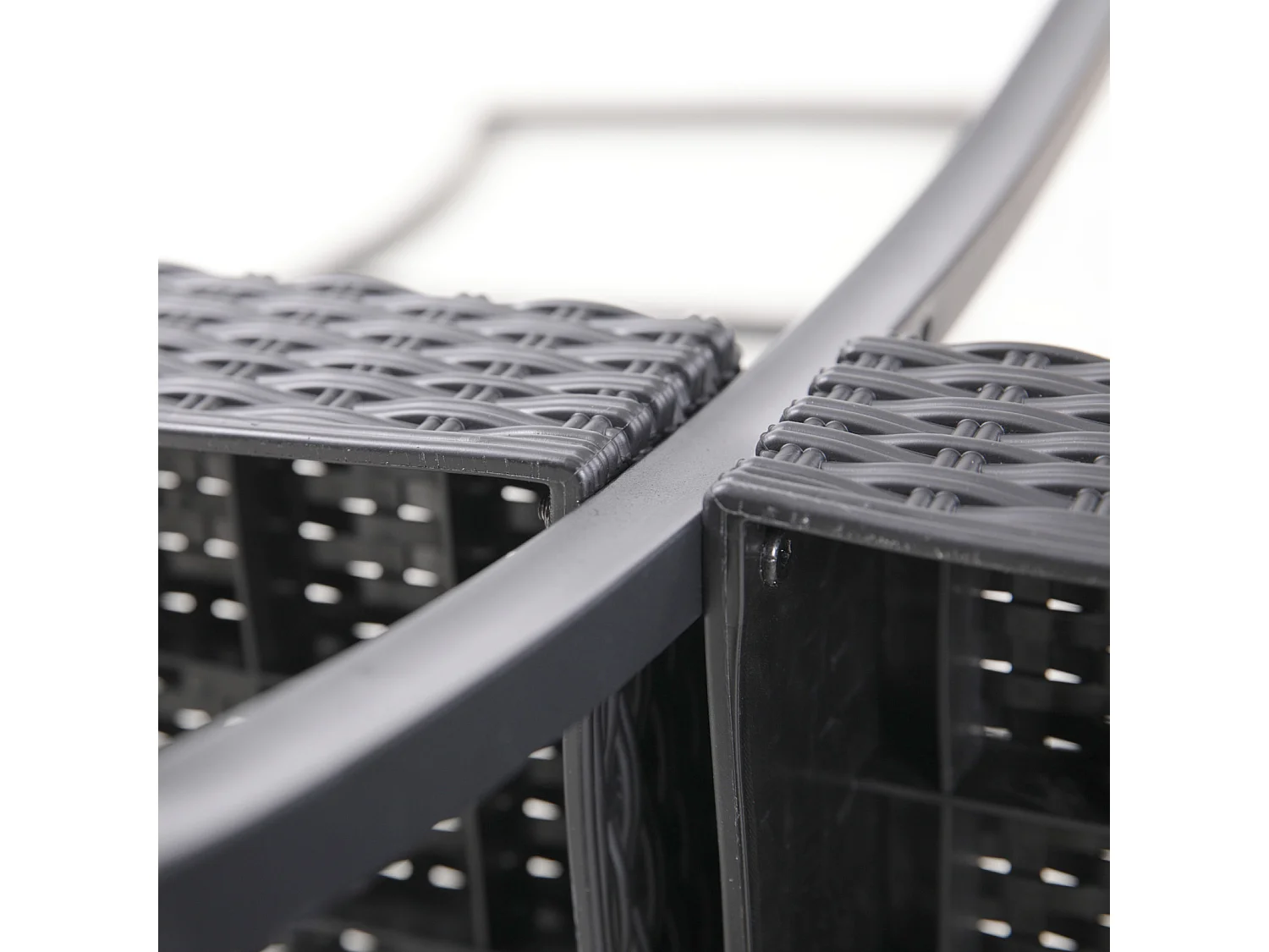 Ensemble de meubles de jardin en poly rotin