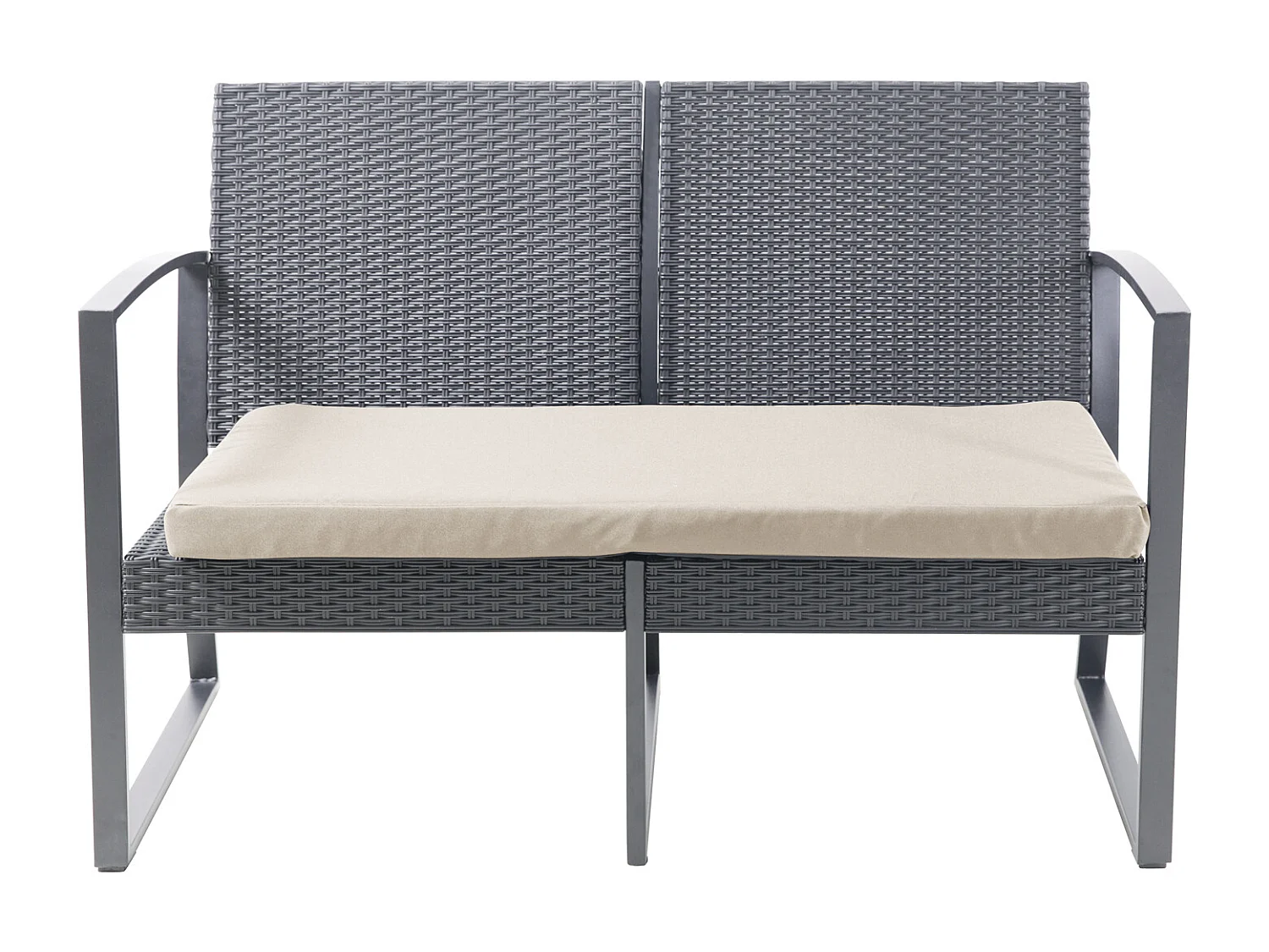 Ensemble de meubles de jardin en poly rotin