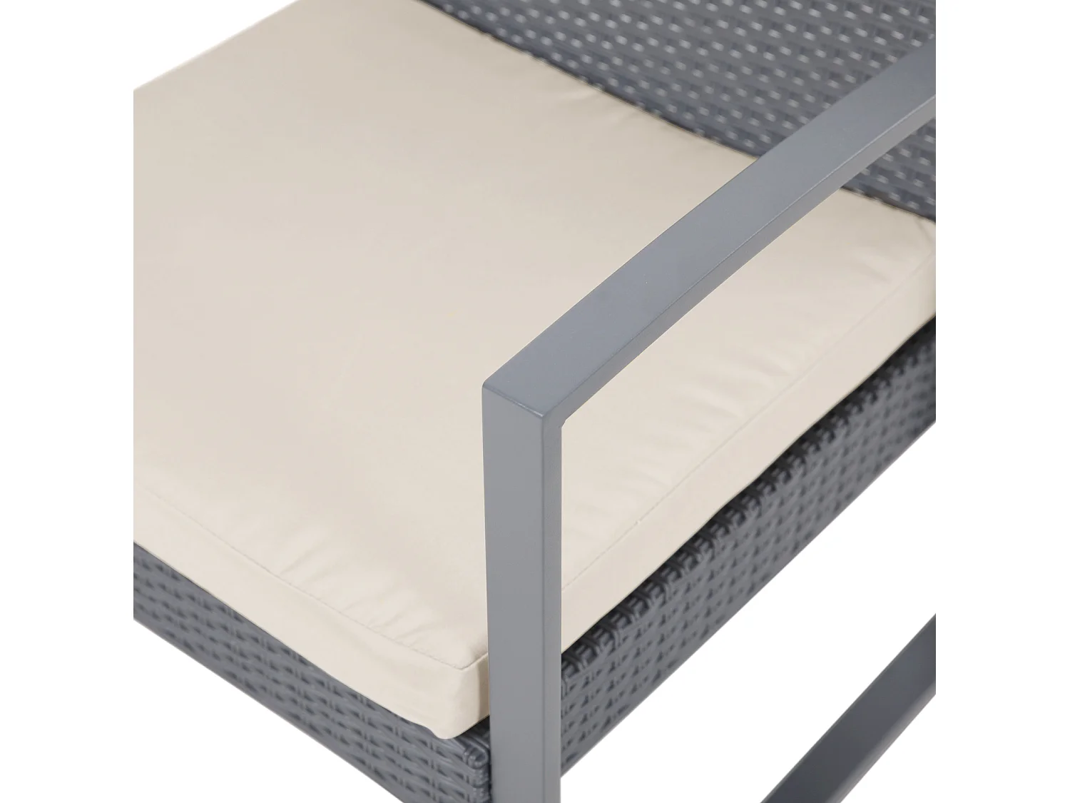 Ensemble de meubles de jardin en poly rotin