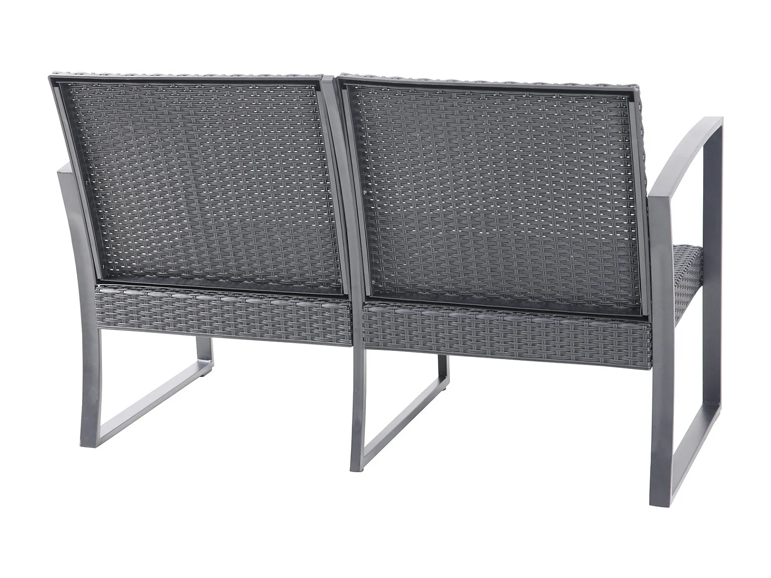 Ensemble de meubles de jardin en poly rotin