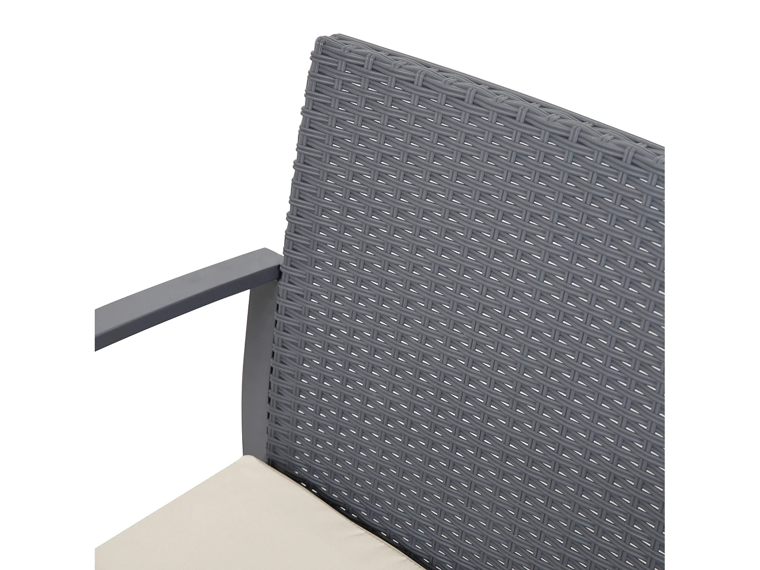 Ensemble de meubles de jardin en poly rotin