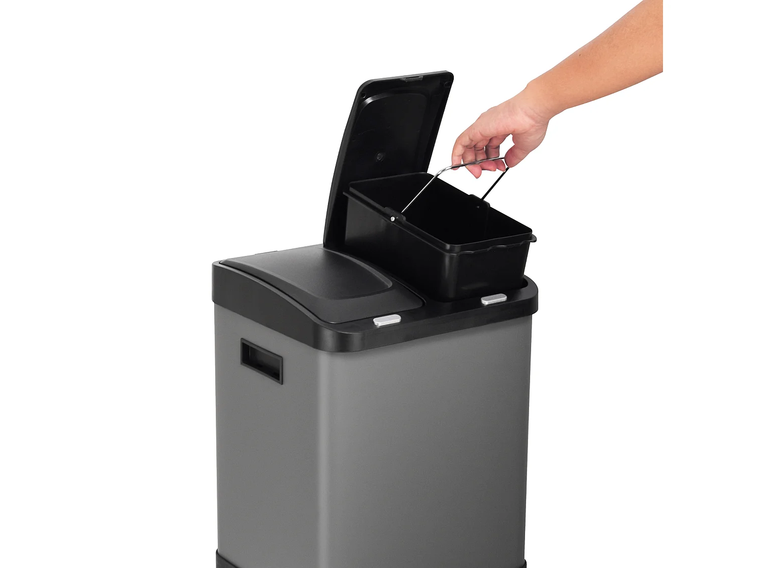 Poubelle 2x 8L + 16L