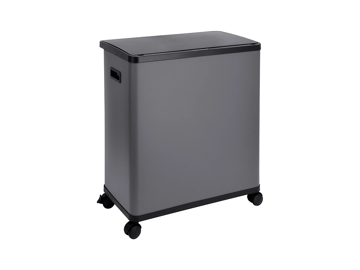 Poubelle double 60l avec seau intérieur